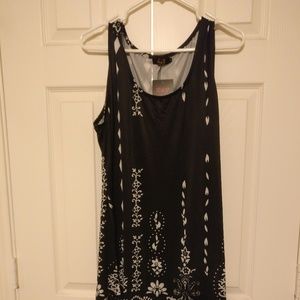 Black and White tunic